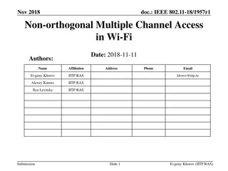 Enhancing Wi-Fi Spectrum Efficiency with Non-Orthogonal Multiple Channel Access