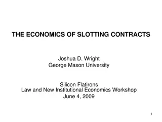 The Economics of Slotting Contracts in Grocery Retailing
