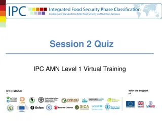 Quiz on IPC AMN Analytical Parameters and Classification Methods