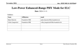 Enhancing Low-Power Range in LC Communication