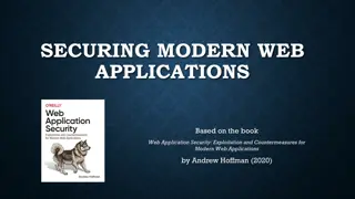 Web Application Security Best Practices for Modern Applications