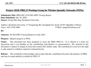 NG-OWC Technology Advancements in Wireless Networks