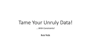 Unraveling the Power of Database Constraints - Improve Data Quality and Integrity