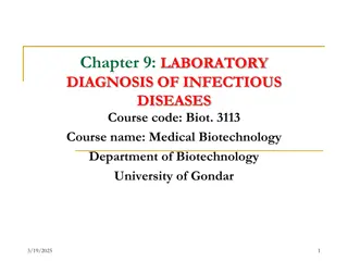 Laboratory Diagnosis of Infectious Diseases - Understanding Pathogens and Immunity