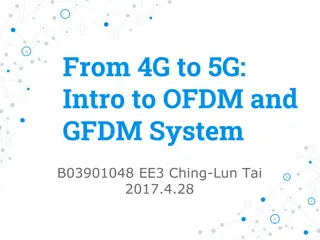 Introduction to OFDM and GFDM Systems for 4G to 5G Transition