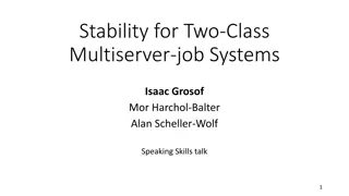 Stability in Multiserver Job Systems