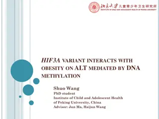 Interactions of HIF3A Variant with Obesity and DNA Methylation