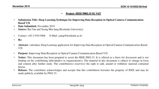 Improving Data Reception with Deep Learning in Optical Camera Communication
