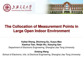 Measurement Points Collocation in Large Open Indoor Environments