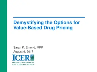 Value-Based Drug Pricing Strategies