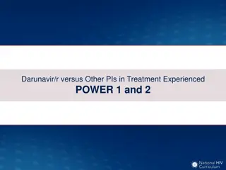 Darunavir/r Versus Other PIs in Treatment-Experienced Patients