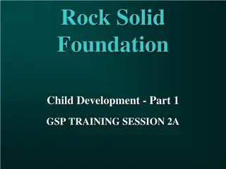 Child Development Milestones and Parental Guide - Part 1