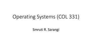 Advanced Operating Systems: Topics, Study Mode, and Class Policies