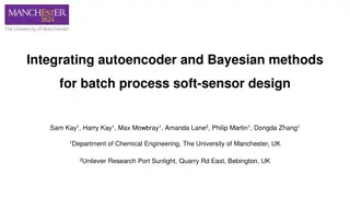 Soft Sensor Design Using Autoencoder and Bayesian Methods