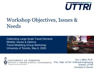 Calibrating Large-Scale Travel Demand Models: Workshop Insights