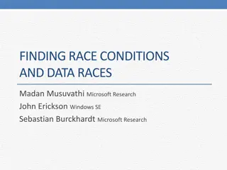 Race Conditions and Data Races in Software Engineering