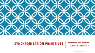 Synchronization Primitives in Concurrent Programming