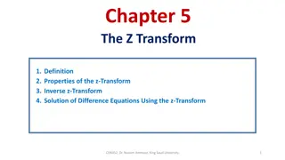 Z-Transform: Introduction and Examples