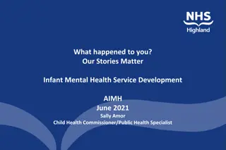 Infant Mental Health Service Development: Our Stories Matter