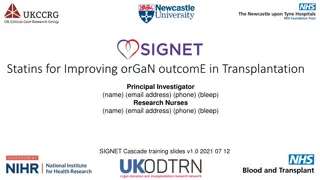 Study on Statins in Organ Transplantation: Role and Intervention Details