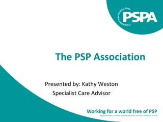 The PSP Association: Specialist Care and Support Services
