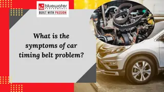 What is the symptoms of car timing belt problem