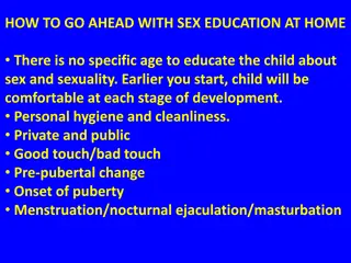Empower Your Child through Home Sex Education & Personal Accountability