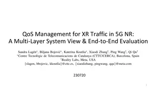 Optimizing QoS for XR Traffic in 5G NR Networks