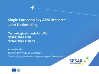 Innovative UAV Technology Trends in European ATM Research Undertaking