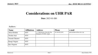 Enhancing Wi-Fi Market with UHR: Use Cases and Latency Considerations