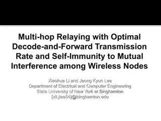 Efficient Algorithm for Multi-Hop Wireless Networks