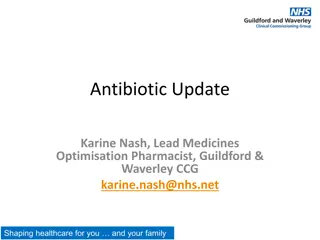 Antibiotic Update: National Measures and UTI Guidelines Explained