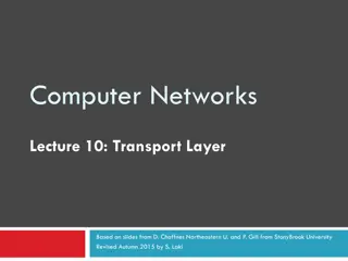 TCP in Computer Networks: Transport Layer Insights