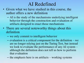 AI Redefined: Paradigm Shift in Artificial Intelligence Understanding