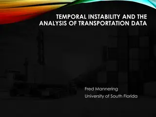 Analyzing Transportation Data for Temporal Instability Trends