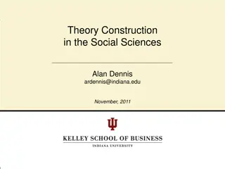 Theory Construction in the Social Sciences: Understanding Components and Types