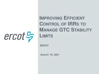 Efficient Control of Generic Transmission Constraints for GTC Stability in ERCOT