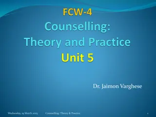 Counselling Competencies: Qualities, Skills, and Attitudes of a Professional Counselor