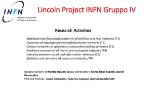 Cutting-Edge Research Activities in Network Dynamics and Analysis