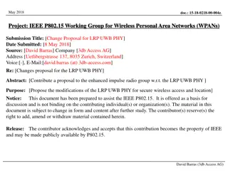 Proposal for Enhancing LRP UWB PHY for Secure Wireless Access