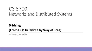 Connecting LANs: Bridging Networks and Distributed Systems