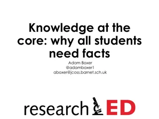 Why All Students Need Facts for Learning Success