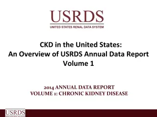 Overview of Chronic Kidney Disease Prevalence in the United States