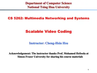 Multimedia Stream Adaptation Methods