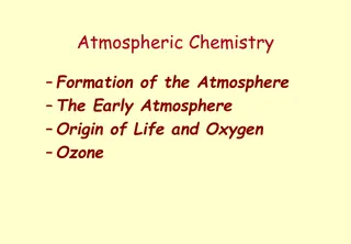 Earth's Atmospheric Chemistry, Formation, and Evolution