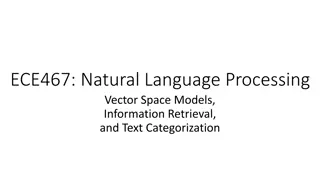 Vector Space Models and Information Retrieval in NLP