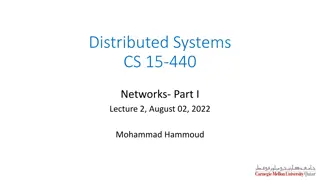 Networks in Distributed Systems