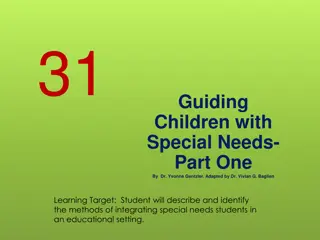 Integrating Special Needs Students in Education: Methods and Best Practices