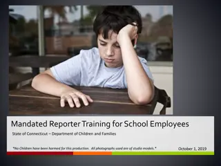 Mandated Reporter Training for School Employees in Connecticut