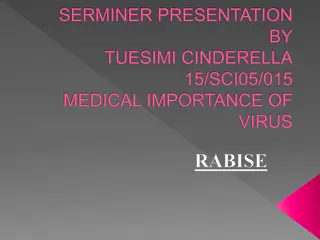 Medical Importance of Rabies Virus
